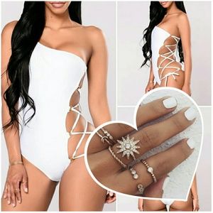 🔥💥😎😲Sexy String monokini ring set combo